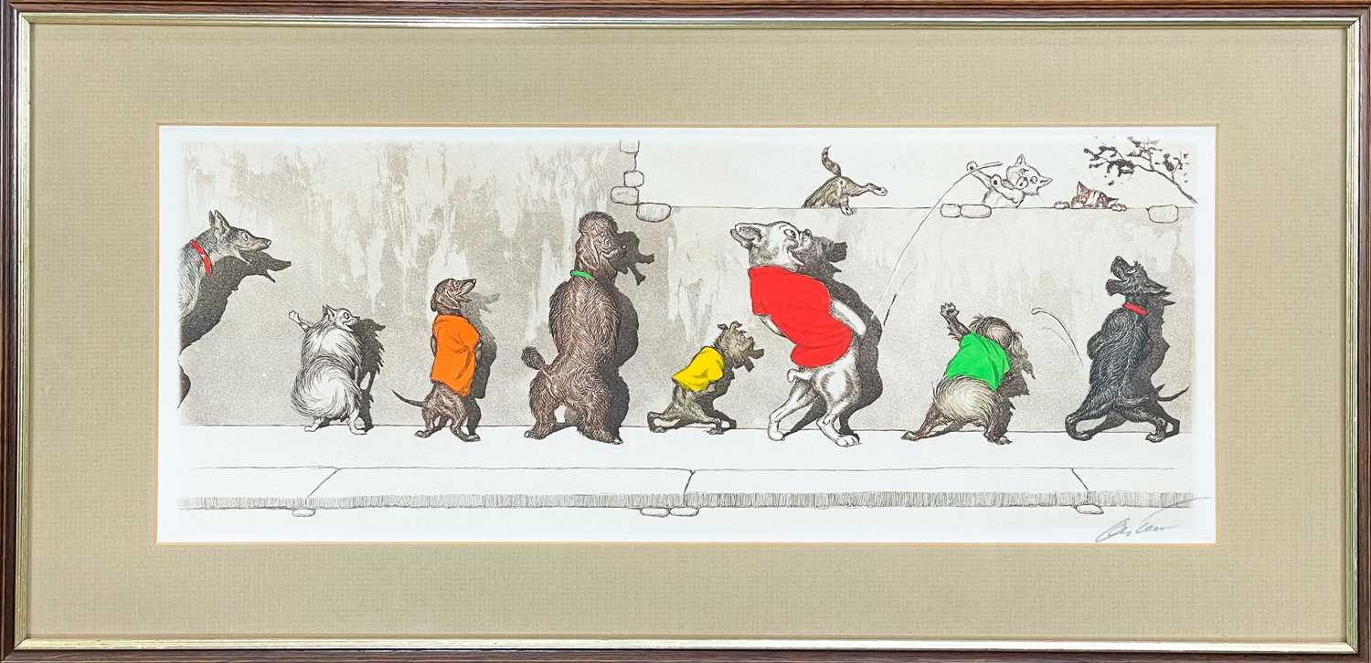 Arthur Boris KLEIN (1893-1985) Four coloured prints - Image 11 of 11