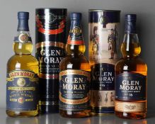 Glen Moray Mellowed in Chardonnay Barrels.