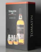 Tomatin Legacy Gift Pack with glasses, 70cl