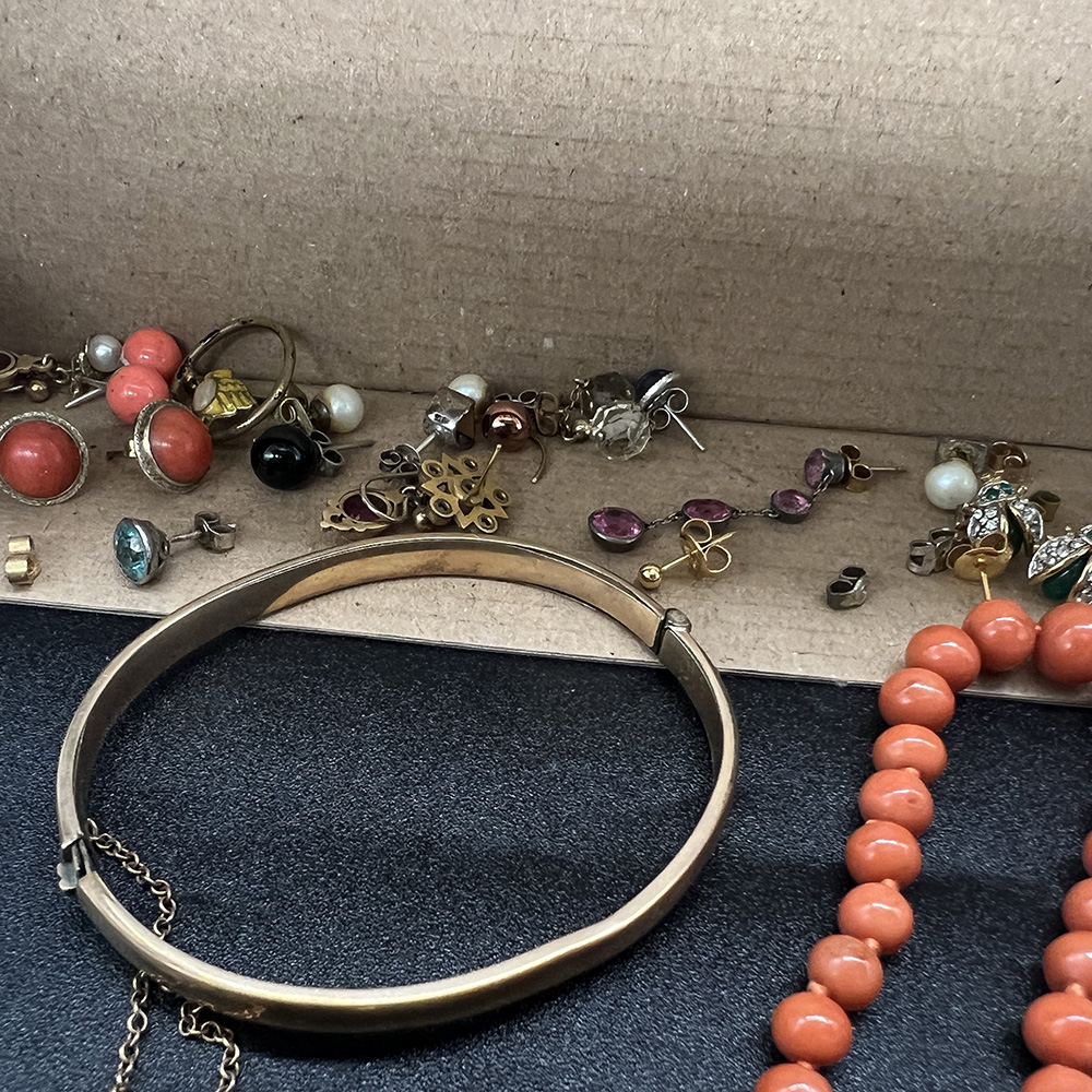 Mixed lot of antique jewellery - Image 7 of 11