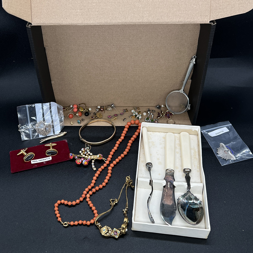 Mixed lot of antique jewellery