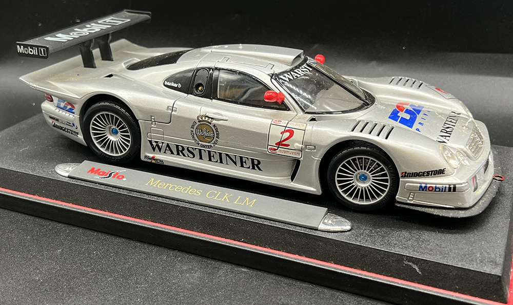 Mercedes CLK racing car model - Image 2 of 2