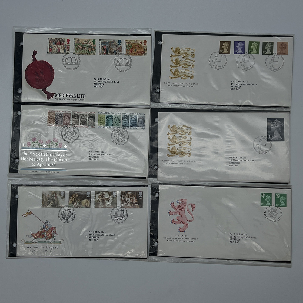 Large collection of first day stamps - Image 4 of 9