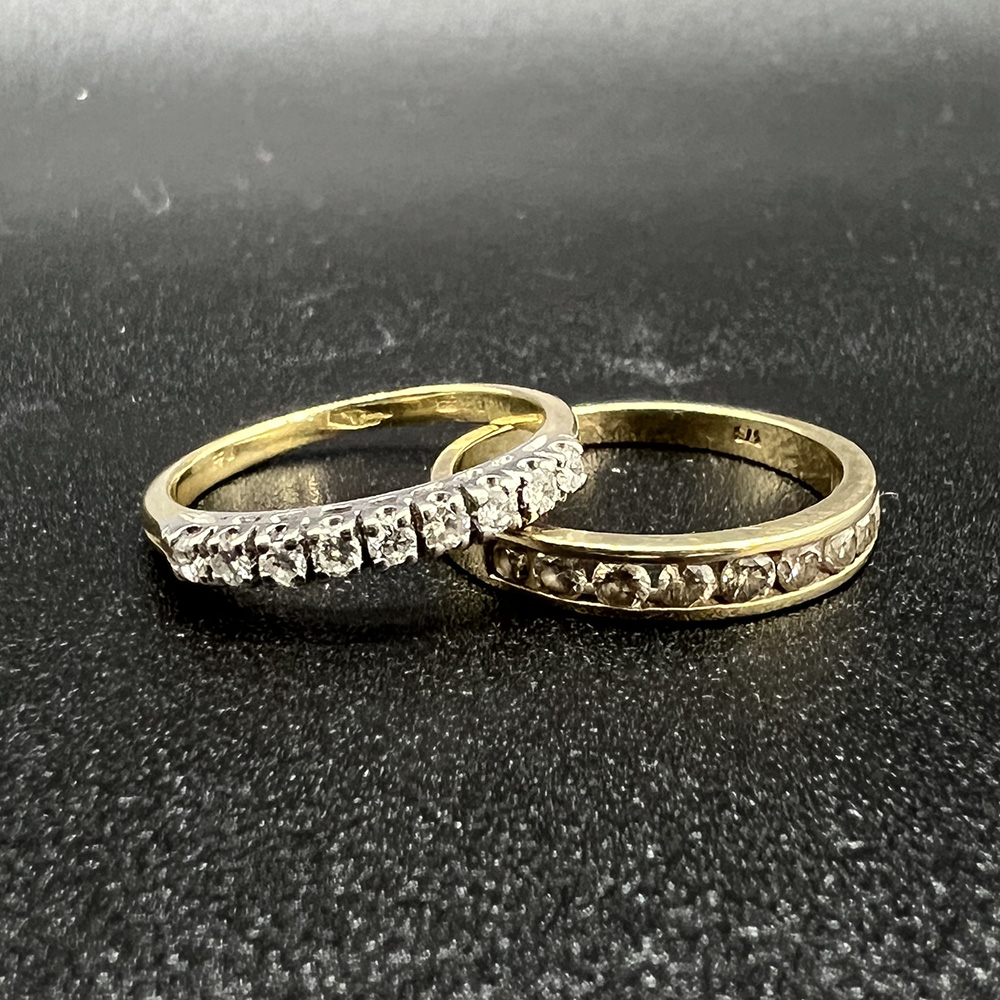 2x eternity rings