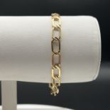 9ct yellow gold bracelet