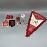 A mixed lot of Aberdeen football memorabilia