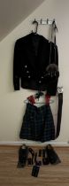A full kilt outfit and shoes