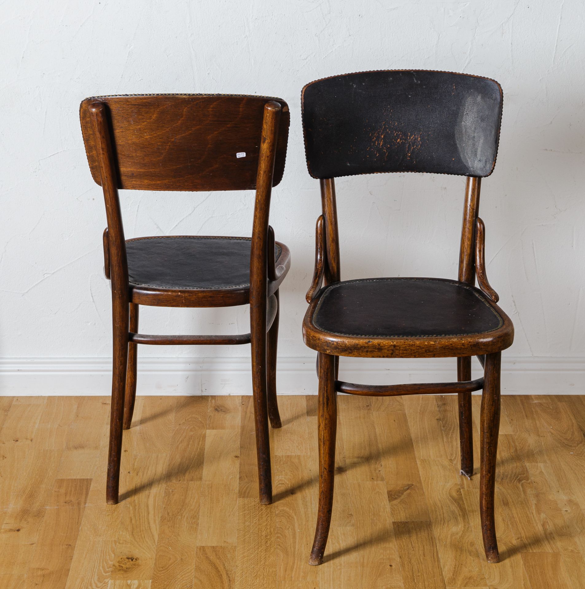 Paar Thonet Stühle, wohl Nr. 57, 1930er Jahre - Bild 5 aus 10