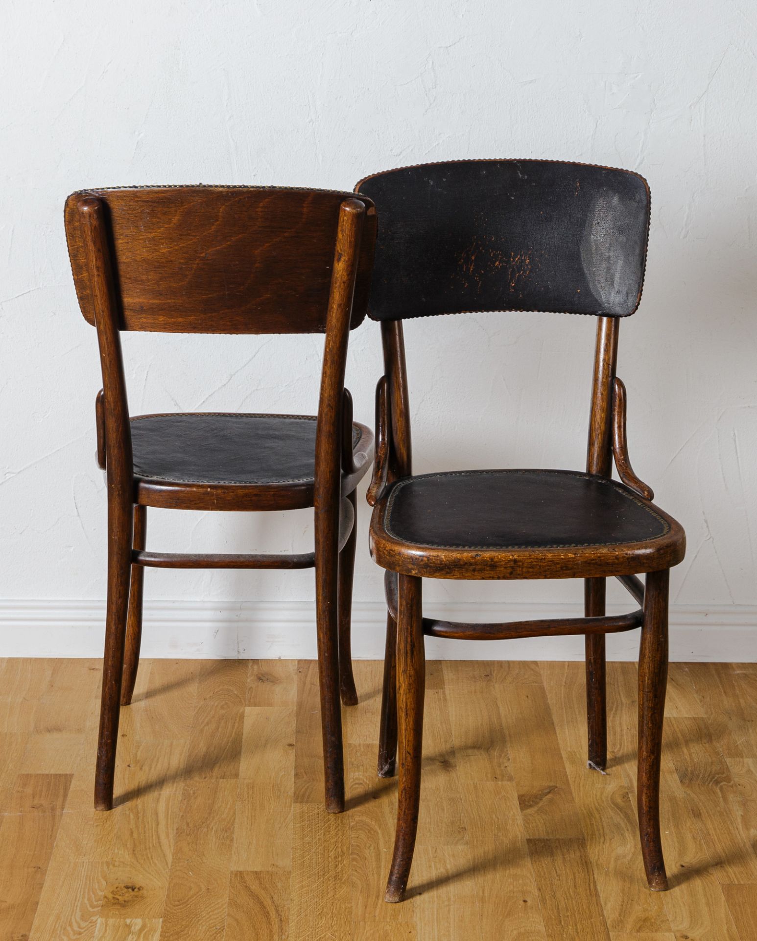 Paar Thonet Stühle, wohl Nr. 57, 1930er Jahre - Bild 4 aus 10