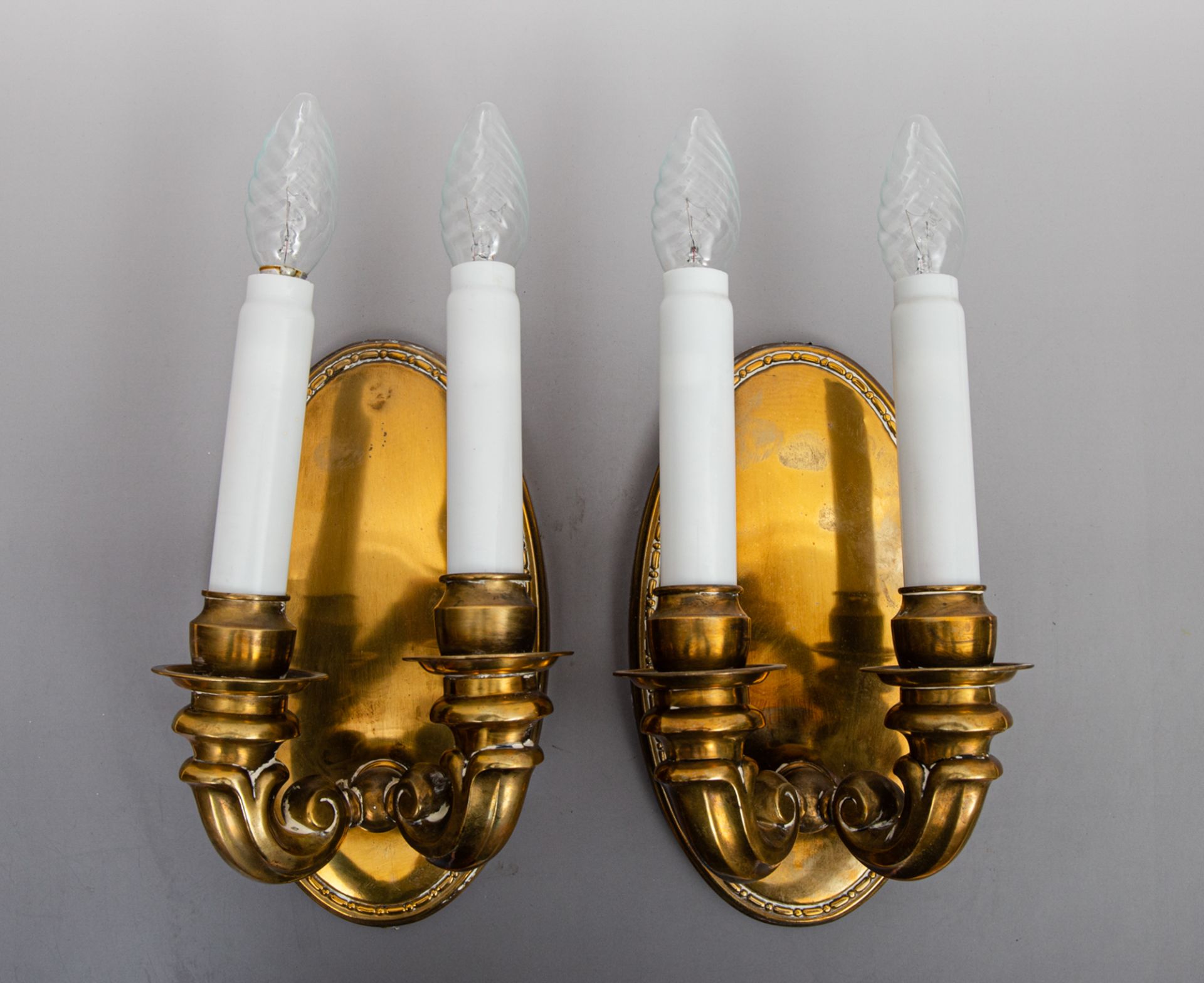 Paar Wandlampen, deutsch, 1920er Jahre - Bild 2 aus 2