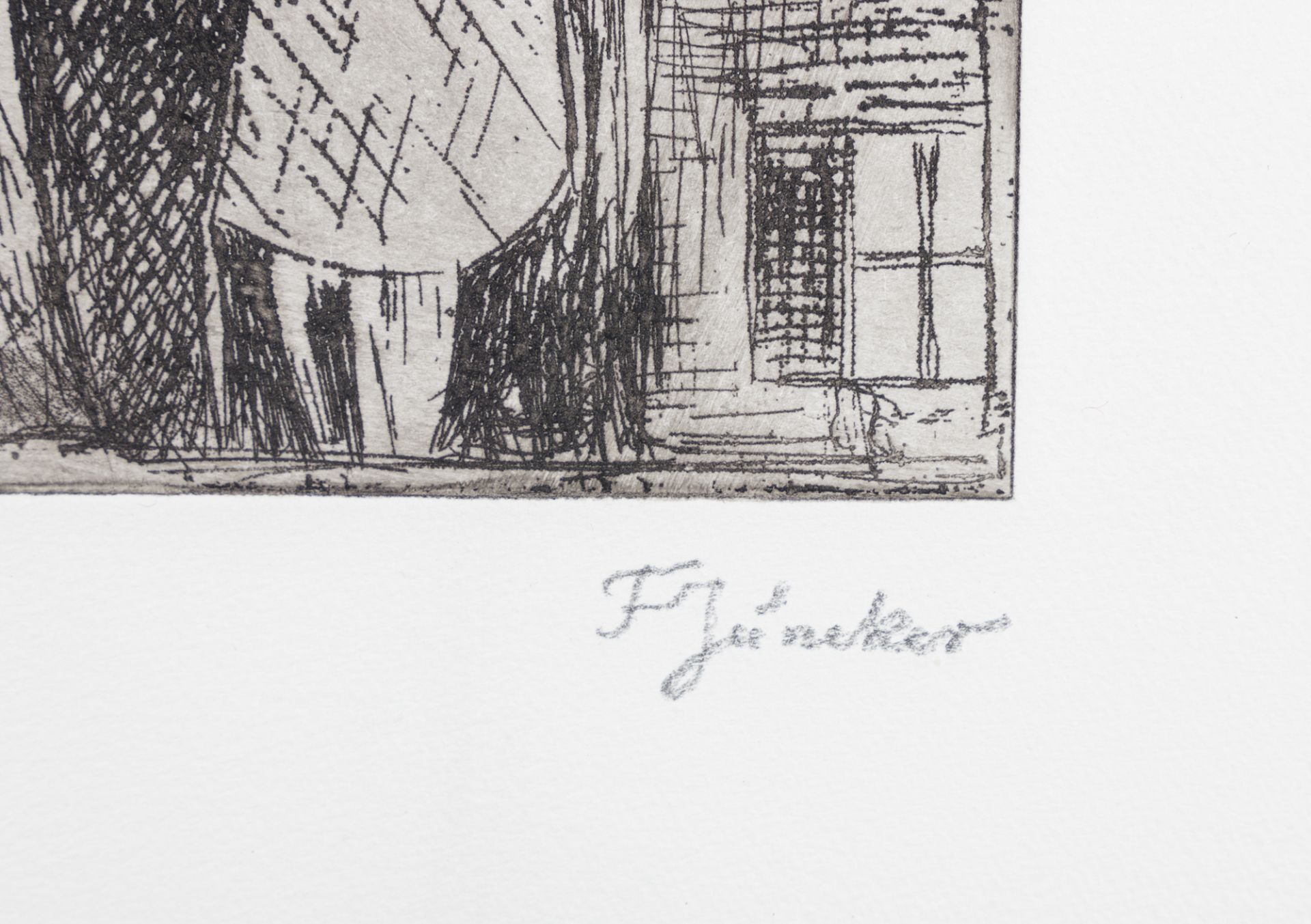 Franz Juncker (Speyer 1899-1980 Homburg) - Image 2 of 2