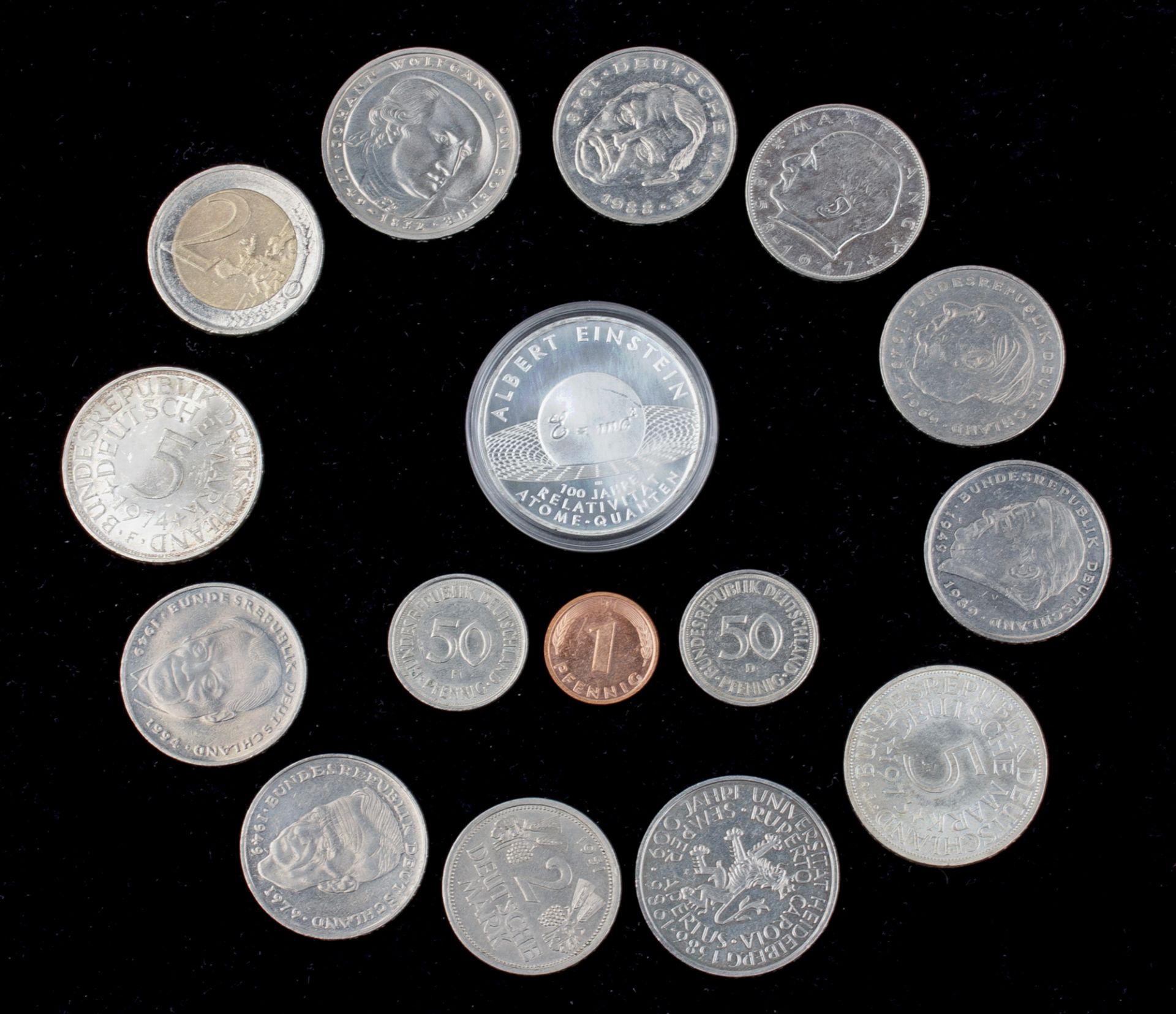 Konvolut 16 Münzen der Bundesrepublik - Image 2 of 2