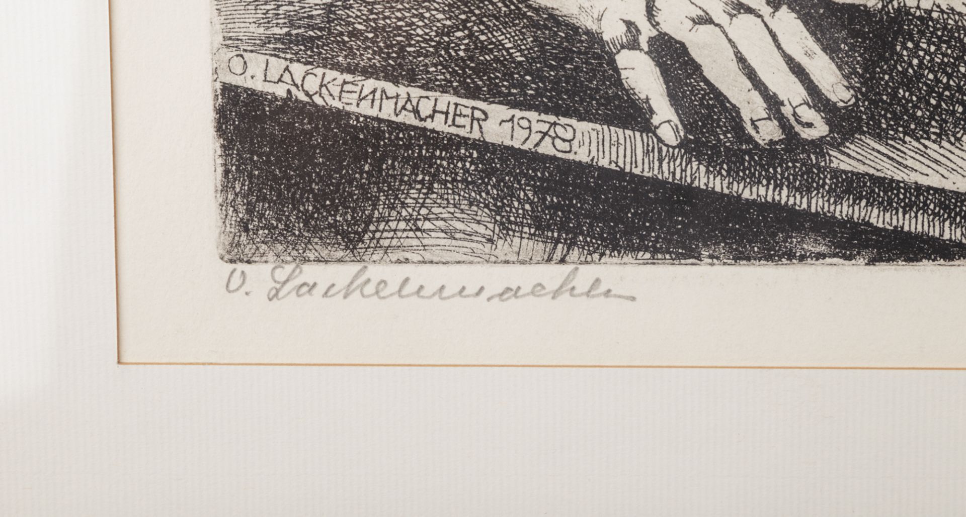 Otto Lackenmacher (Saarbrücken 1927 - 1988 Saarbrücken) - Bild 2 aus 3