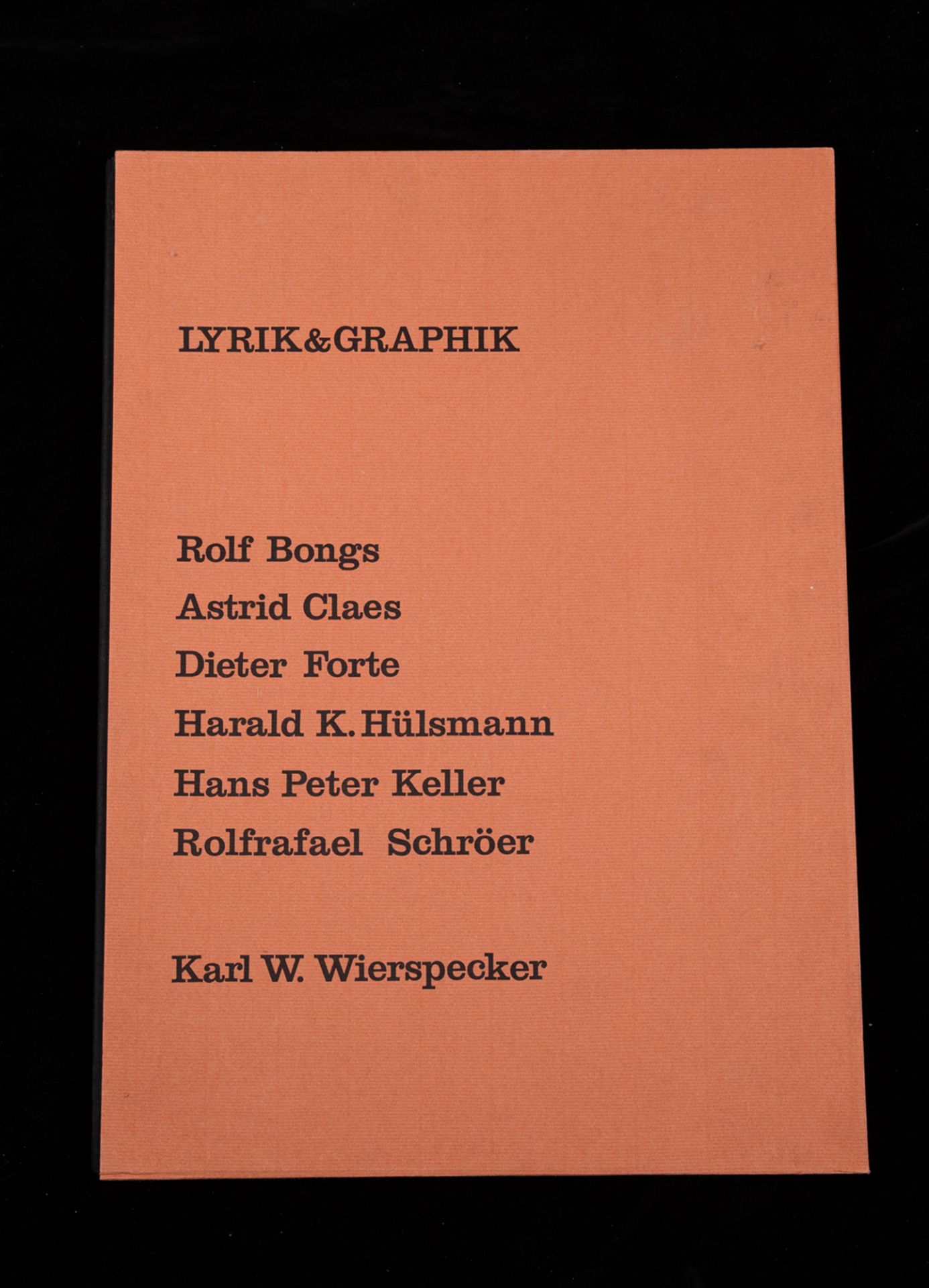 Karl W. Wierspecker (* Düsseldorf 1933) - Bild 4 aus 4