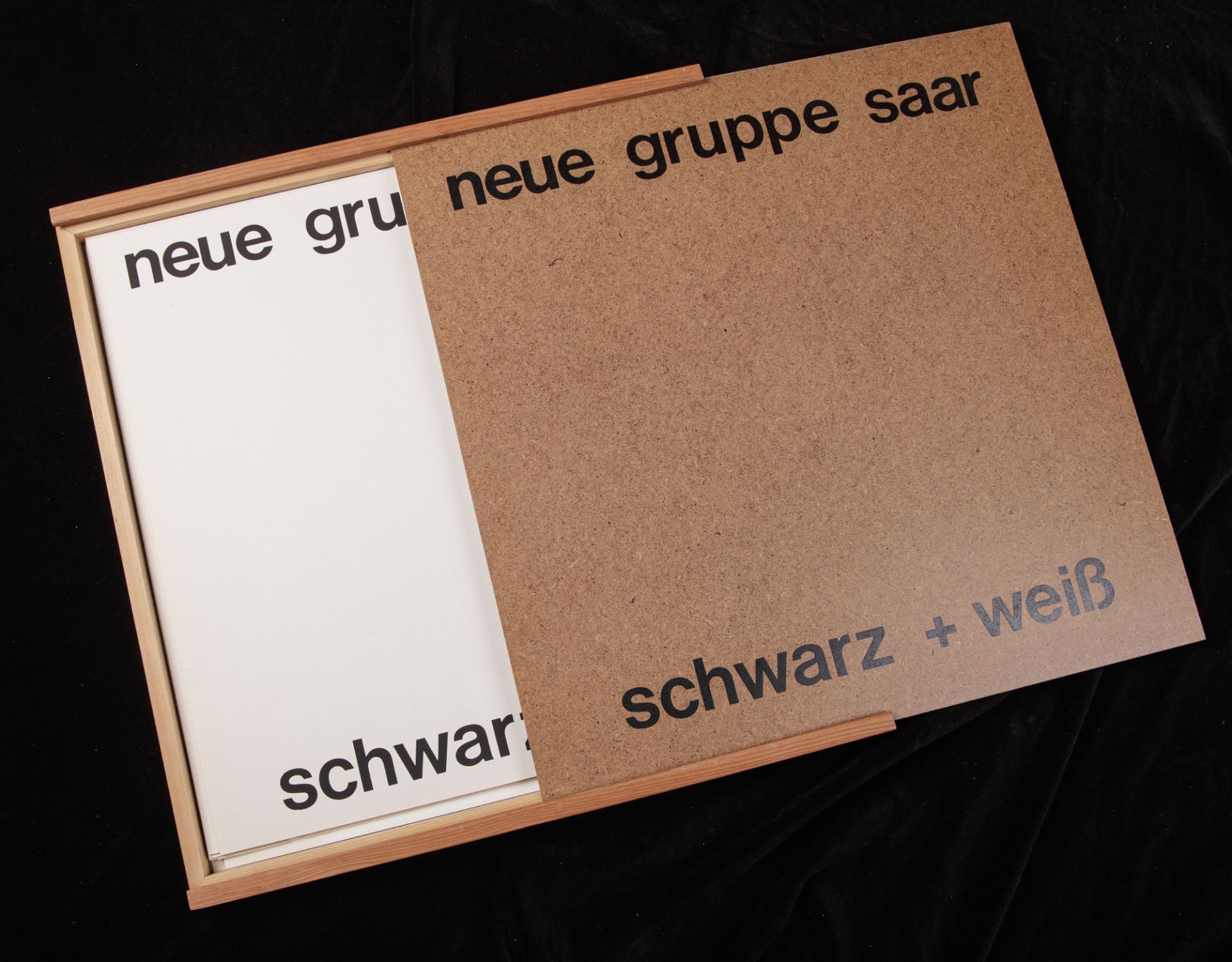 neue gruppe saar: schwarz + weiß, 1975 - Image 5 of 6