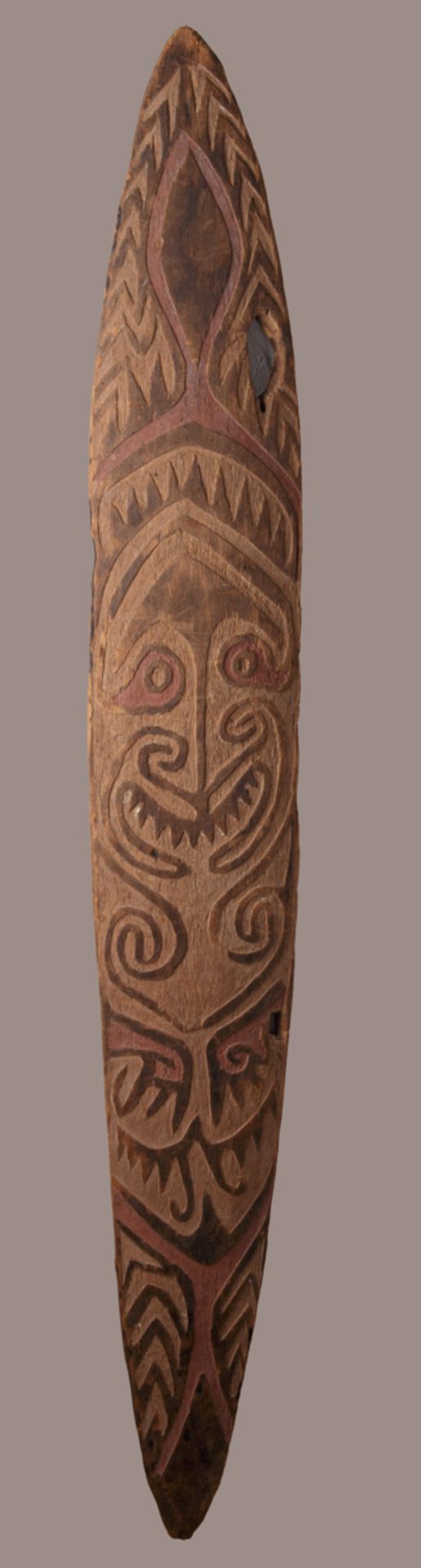 Schild, Sepik, wohl Volk der Asmat, Papua Neu Guinea