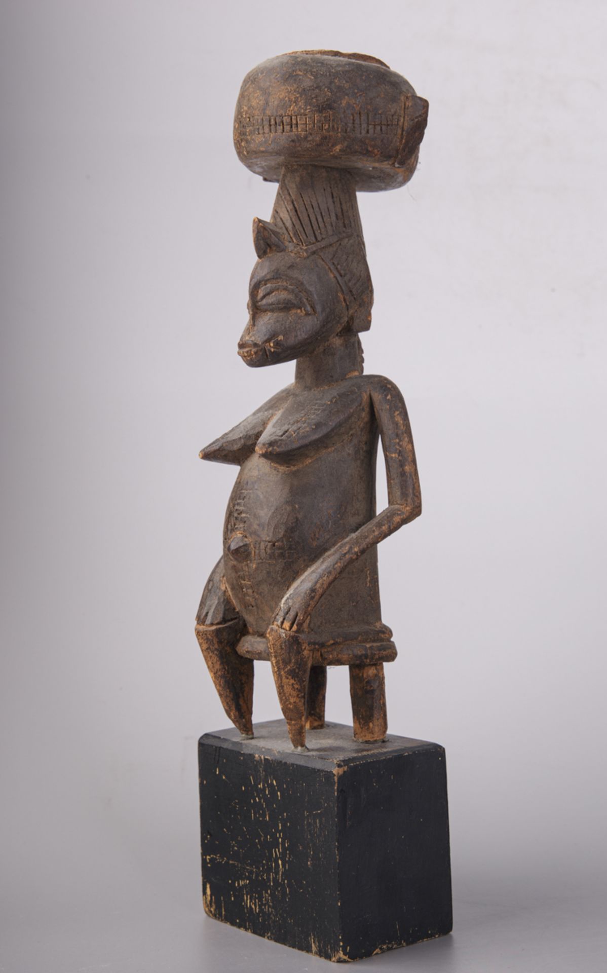 Weibliche Poro-Figur, Volk der Senufo, Elfenbeinküste - Bild 5 aus 5