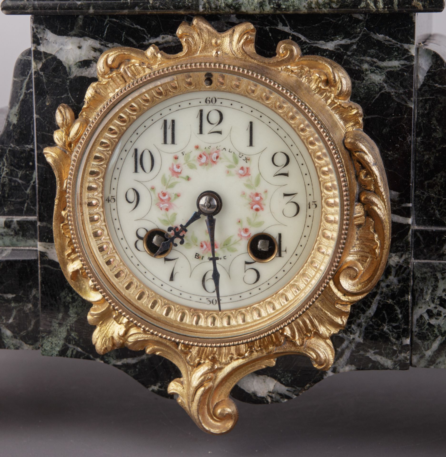 Uhrengarnitur 'Belle Epoque', Frankreich, um 1880 - Bild 4 aus 9