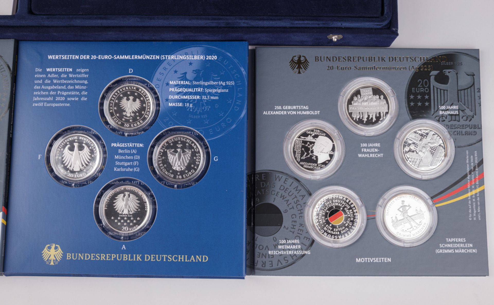 Konvolut 43 10- und 20-Euro-Gedenkmünzen der Bundesrepublik Deutschland - Bild 4 aus 5