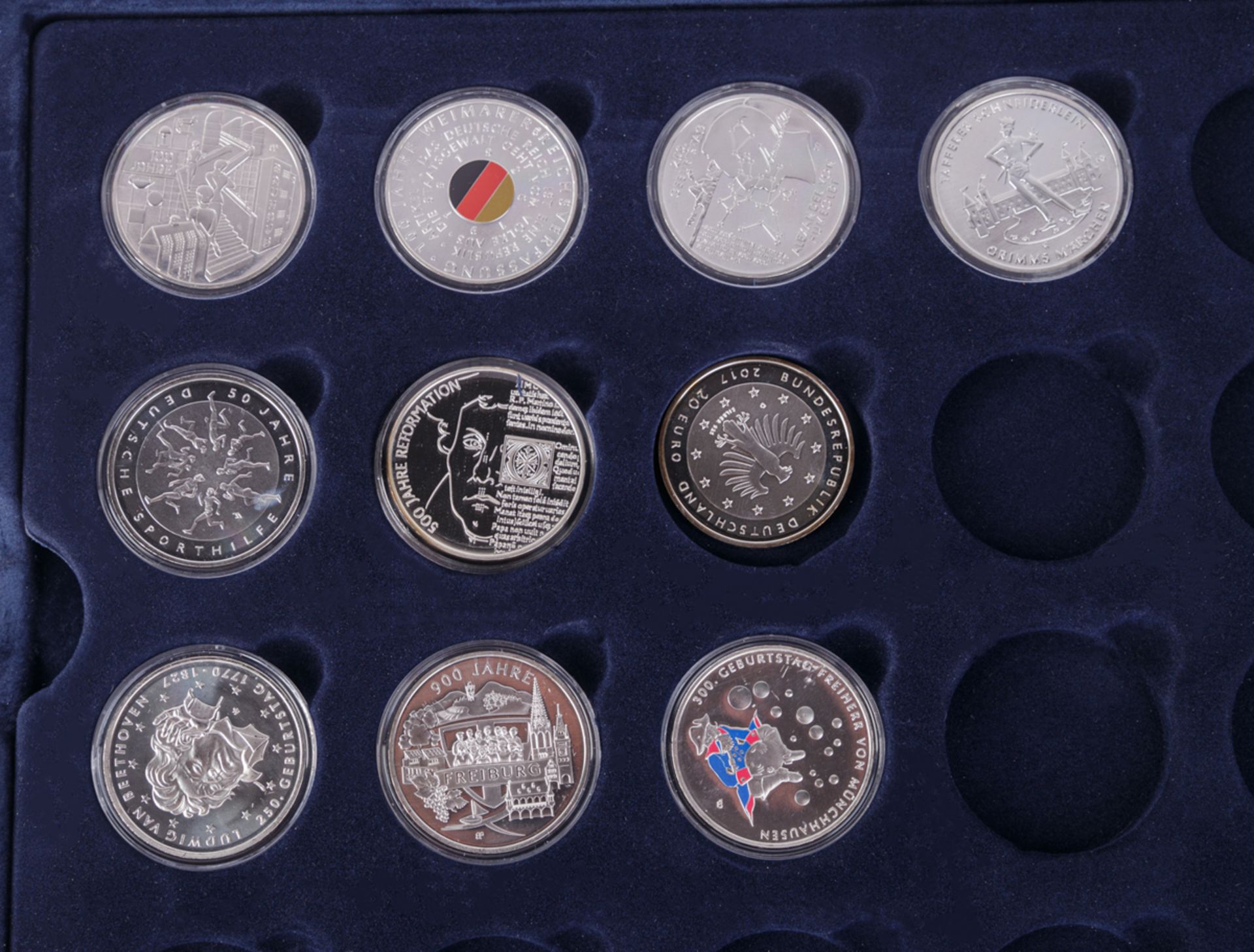 Konvolut 43 10- und 20-Euro-Gedenkmünzen der Bundesrepublik Deutschland - Bild 3 aus 5