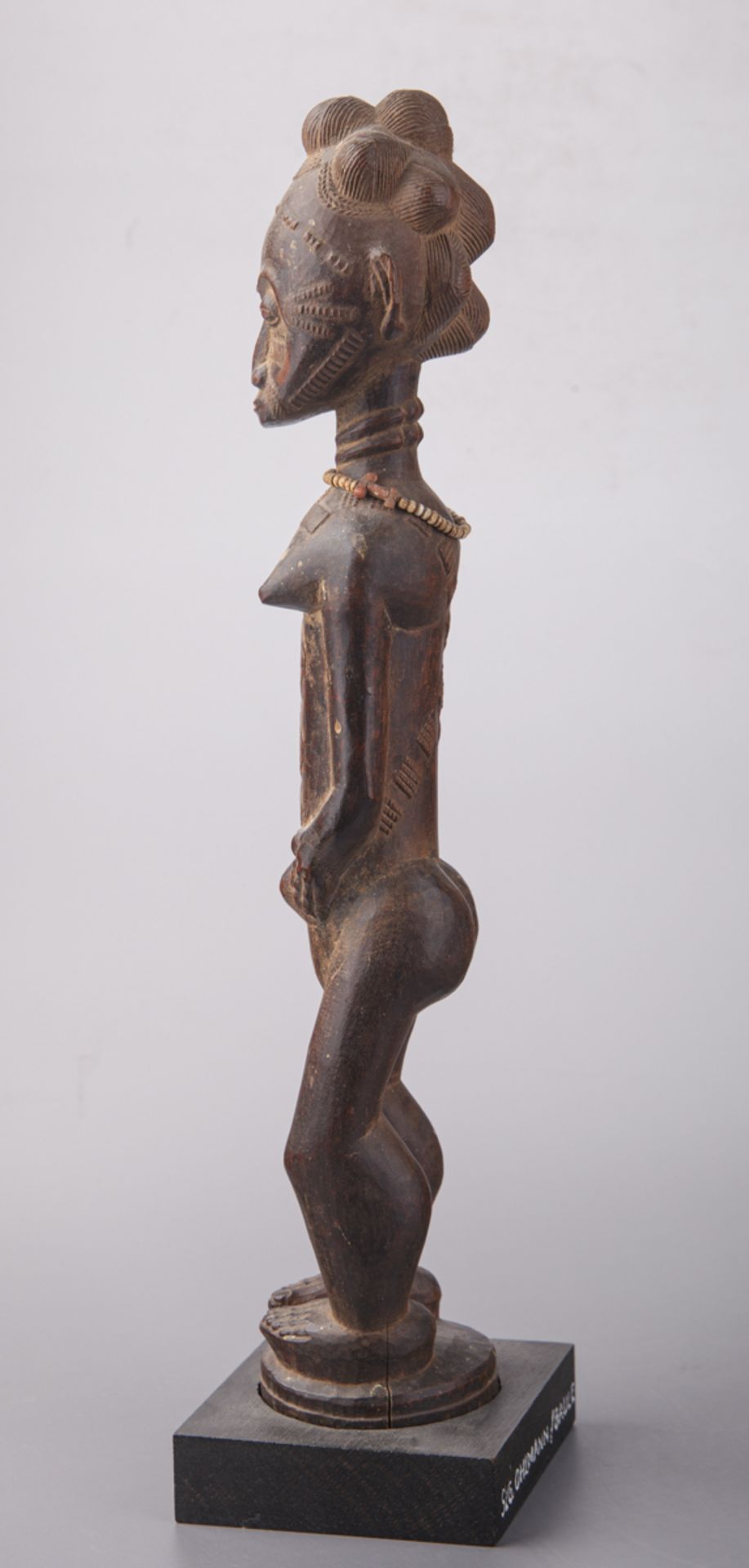 Weibliche Ahnenfigur 'Blolo bla', Volk der Baule, Elfenbeinküste - Image 4 of 5