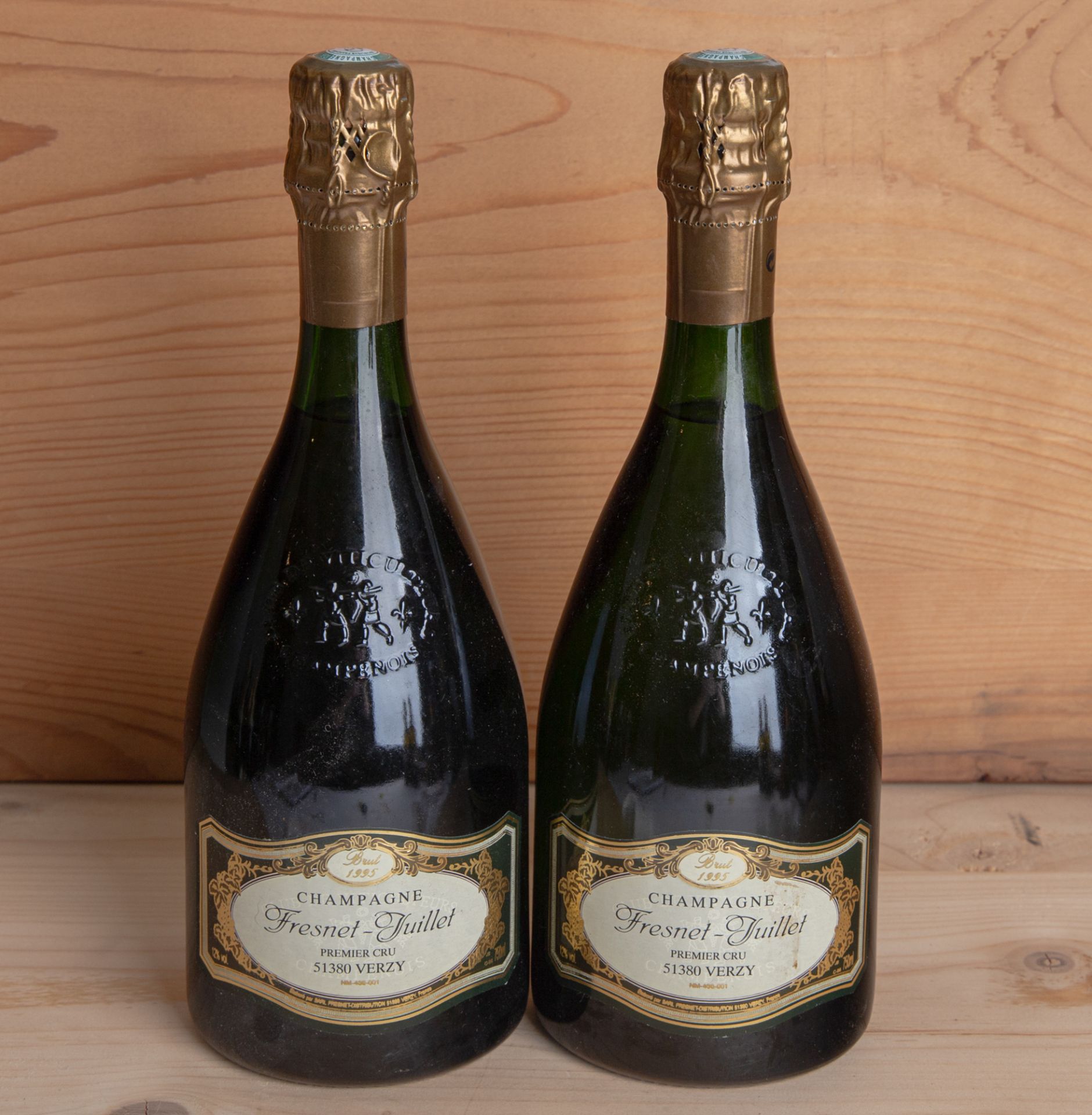 2 Flaschen Champagner, Fresnet-Juillet Premier-Cru, 1995