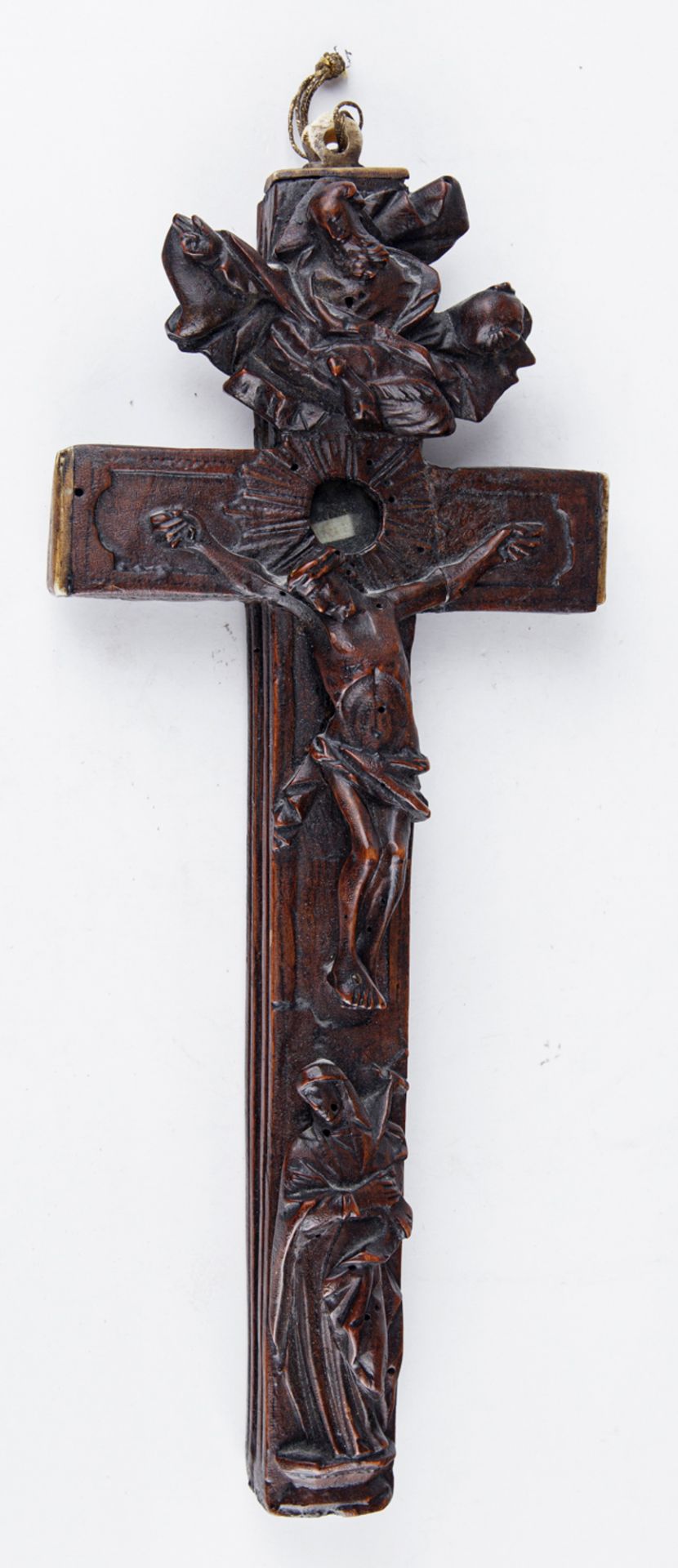 Reliquienkreuz, alpenländisch, 18 Jh. - Image 7 of 7