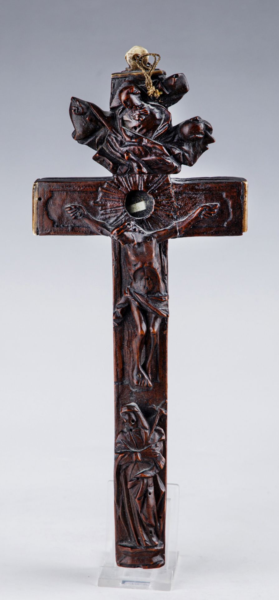 Reliquienkreuz, alpenländisch, 18 Jh.