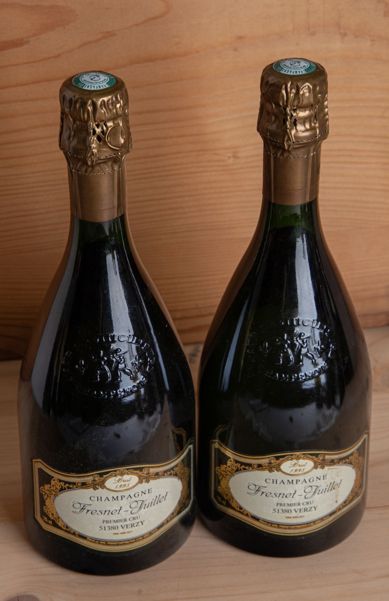 2 Flaschen Champagner, Fresnet-Juillet Premier-Cru, 1995 - Image 3 of 3