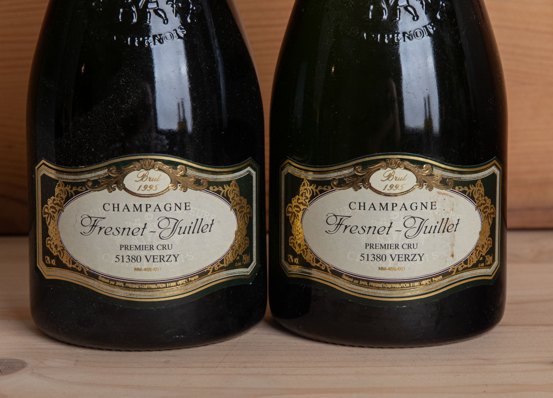 2 Flaschen Champagner, Fresnet-Juillet Premier-Cru, 1995 - Image 2 of 3