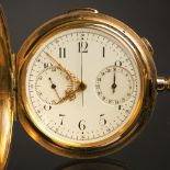 Savonette mit Chronograph und Viertelstunden-Repetition, GG 585, um 1896