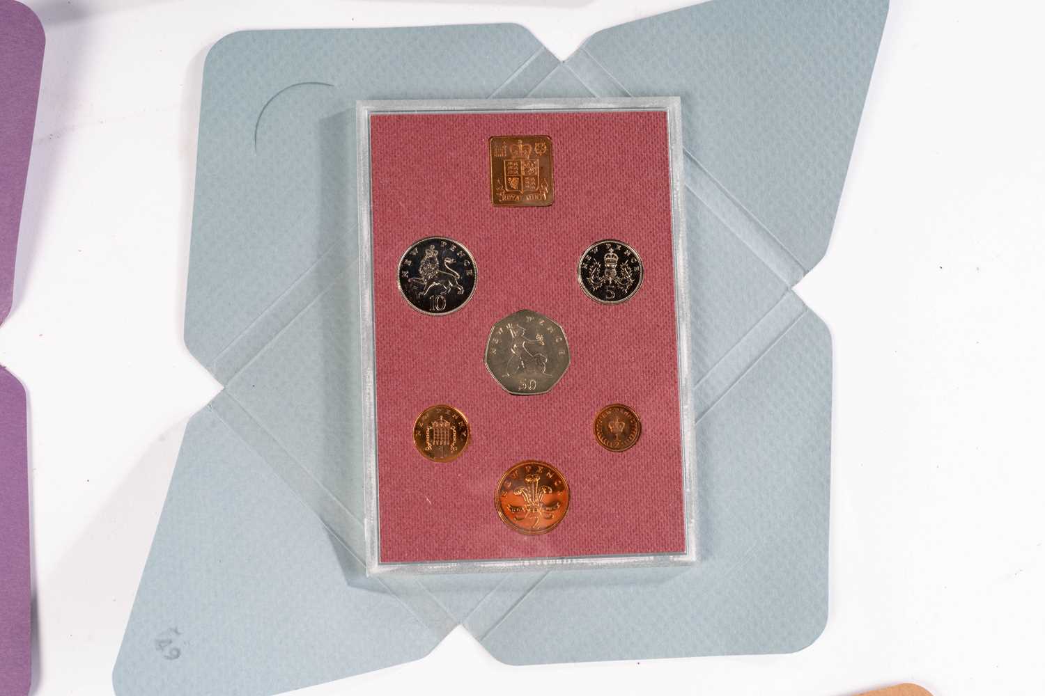 A collection of silver proof and other coins, comprising The Coinage of Great Britain 1970 - 1989 ( - Image 22 of 33