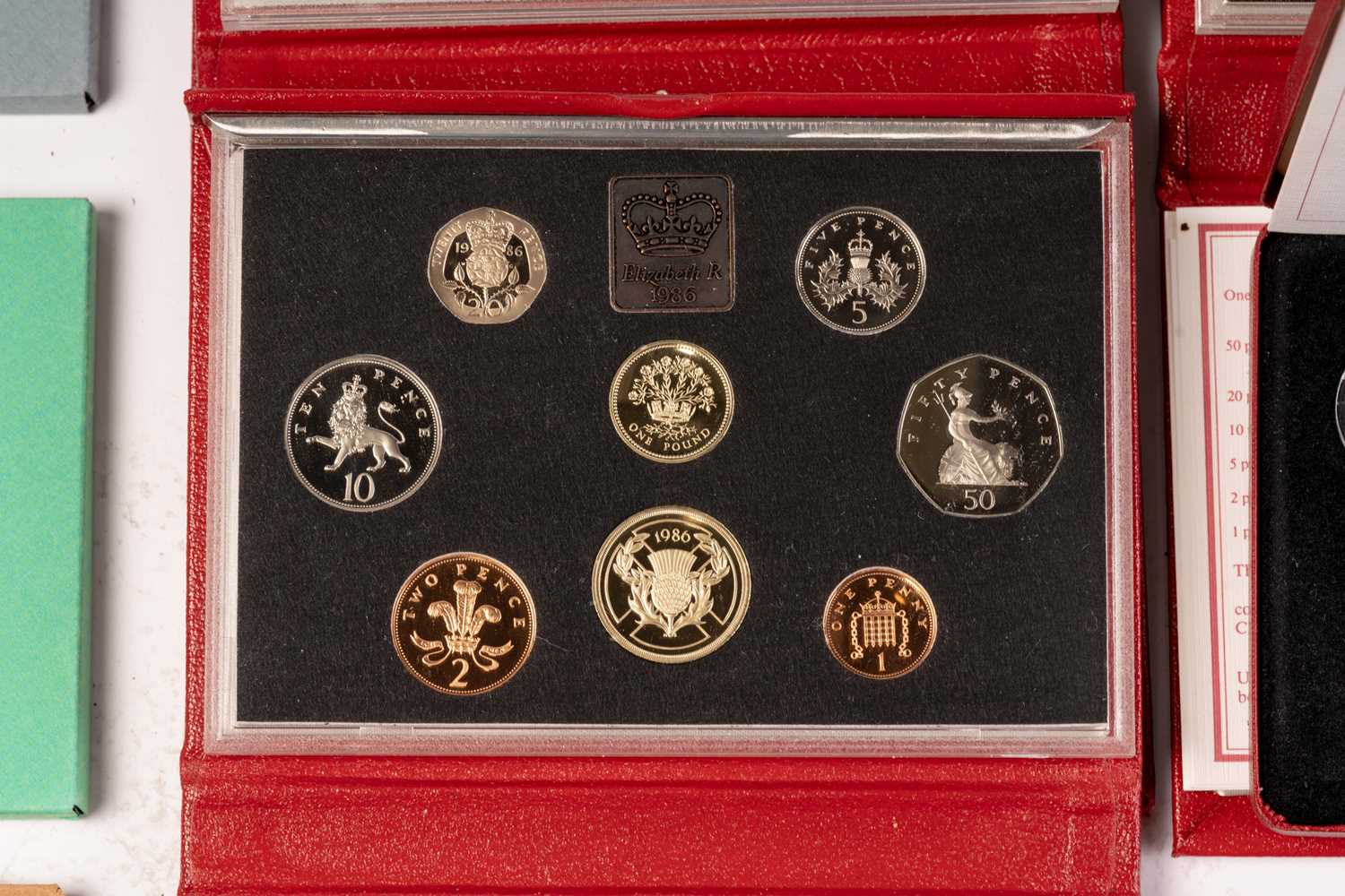 A collection of silver proof and other coins, comprising The Coinage of Great Britain 1970 - 1989 ( - Image 8 of 33