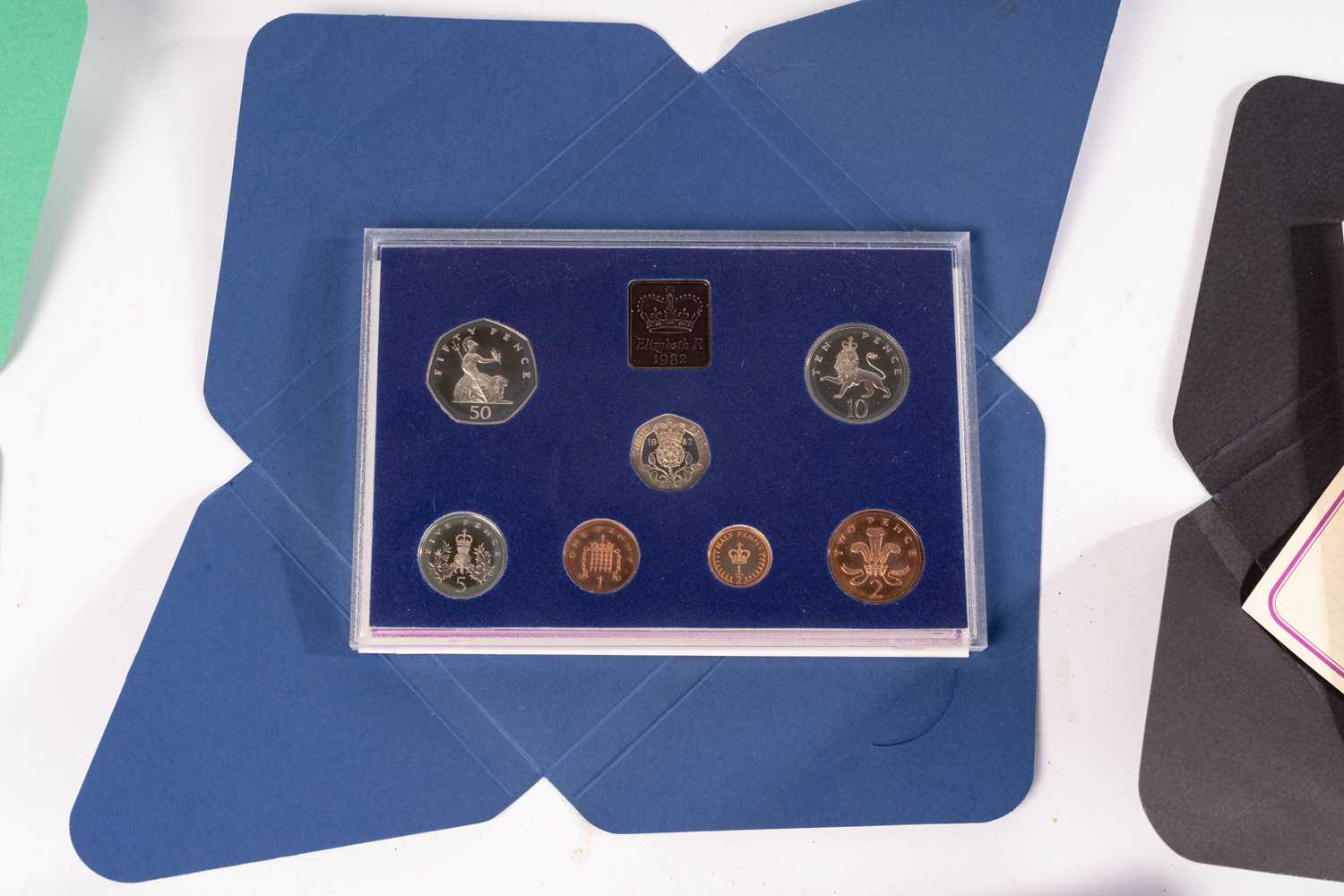 A collection of silver proof and other coins, comprising The Coinage of Great Britain 1970 - 1989 ( - Image 21 of 33