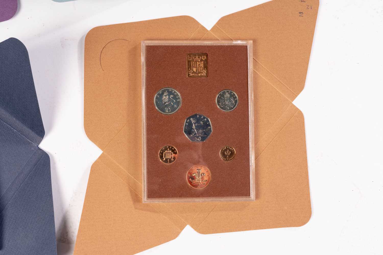 A collection of silver proof and other coins, comprising The Coinage of Great Britain 1970 - 1989 ( - Image 25 of 33