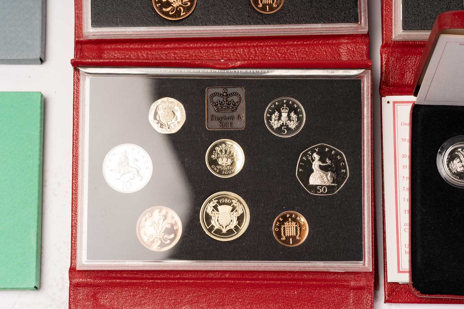 A collection of silver proof and other coins, comprising The Coinage of Great Britain 1970 - 1989 ( - Image 7 of 33