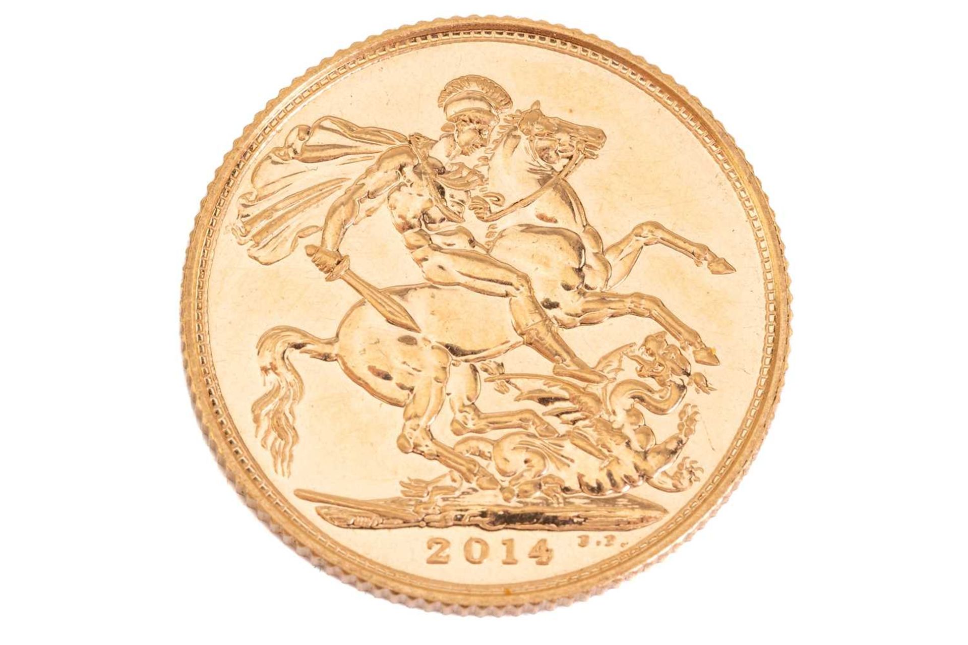 An Elizabeth II full sovereign, dated 2014. - Image 3 of 3