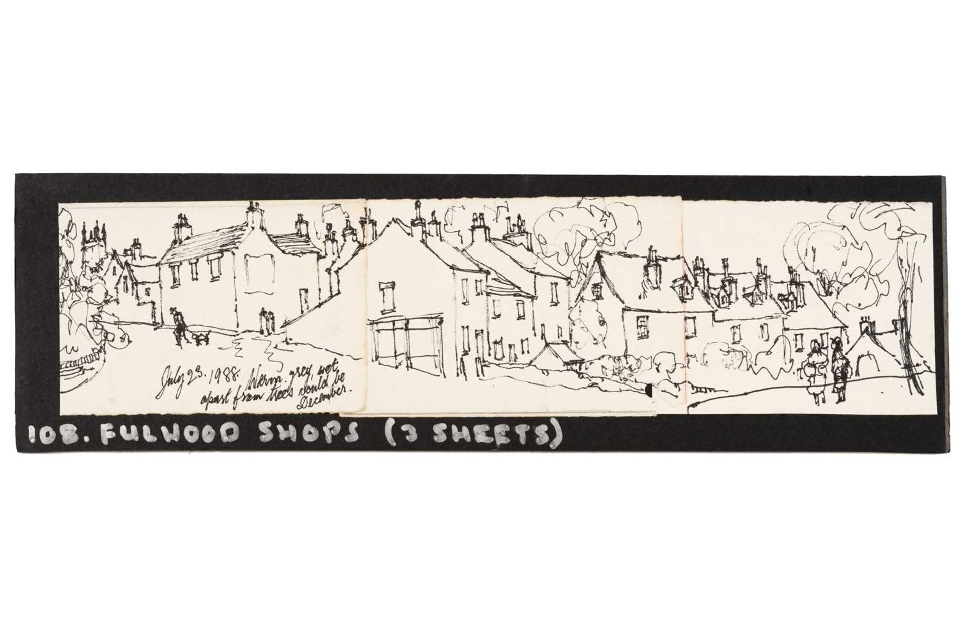 George Cunningham (1924 - 1996), panoramic views of Sheffield streets and the Peak District, en - Image 22 of 37