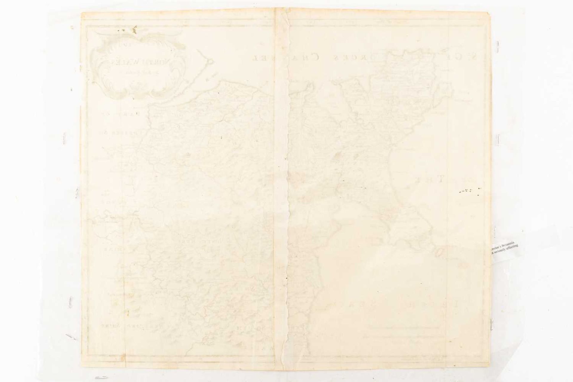 A collection of five early unframed monochrome engraved maps, comprising 'Britannia Saxonica' by - Bild 5 aus 11