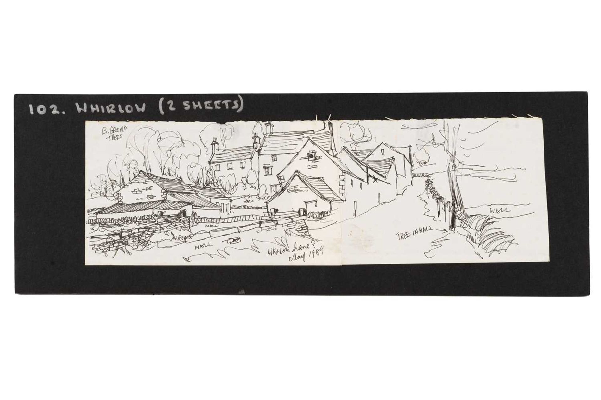 George Cunningham (1924 - 1996), panoramic views of Sheffield streets and the Peak District, en - Image 20 of 37