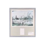 Laurence Stephen Lowry RA (1887-1976) British, 'An Industrial Town', limited edition print signed in