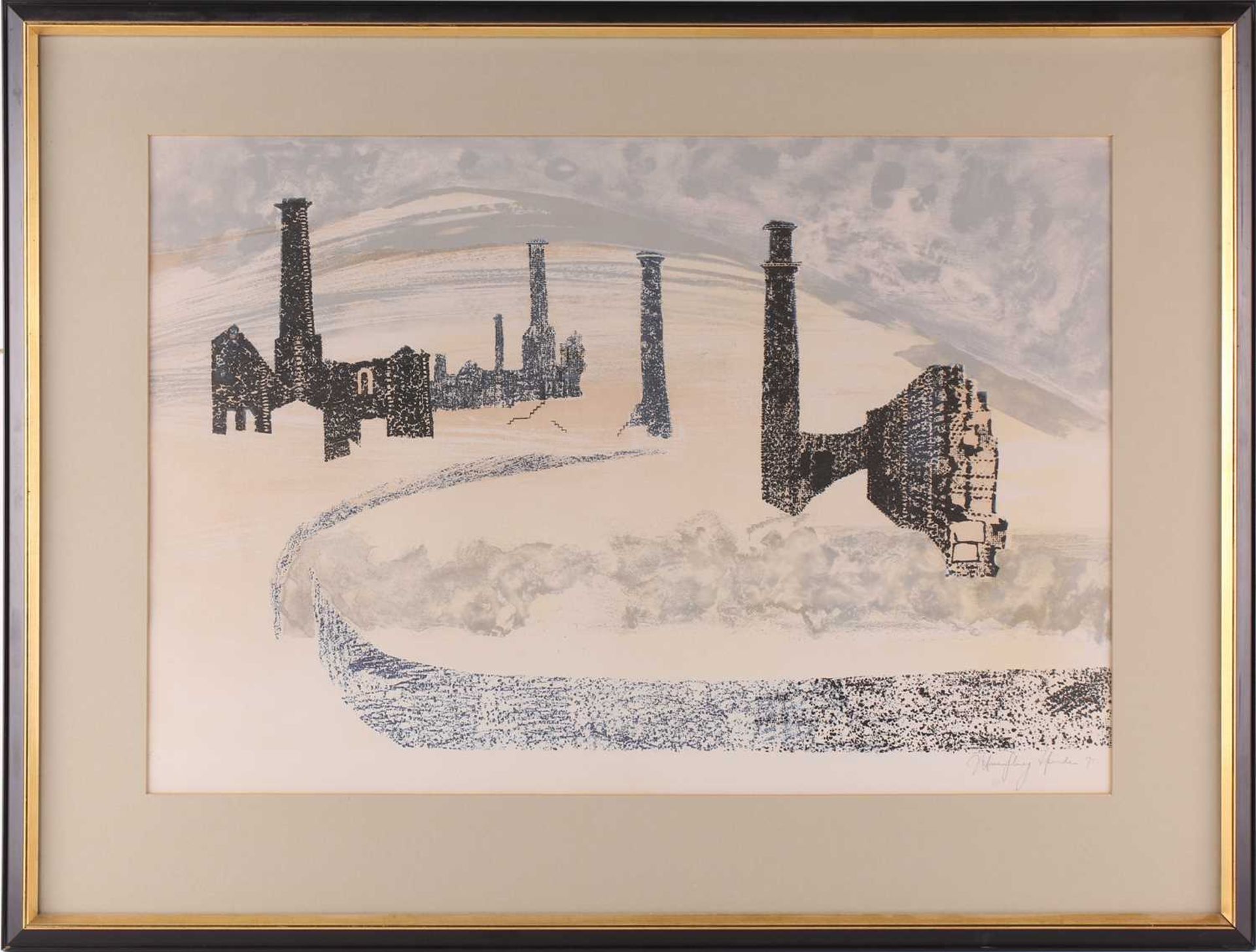 John Humphrey Spender (1910 - 2005), Cornish Tin Mines, signed and dated '71 in pencil, - Image 11 of 17