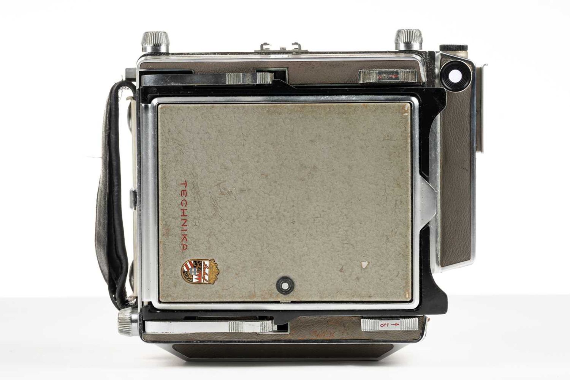 A Linhof Technika V 5 x 4" plate camera, serial number 63532, with Schneider-Kreuznach Angulon 1:6, - Image 10 of 21