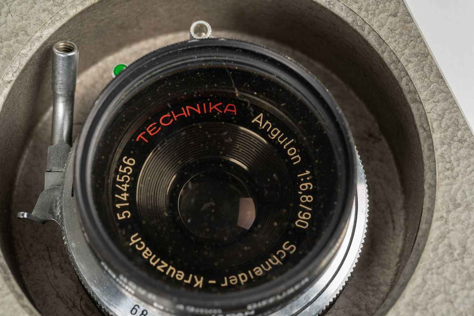 A Linhof Technika V 5 x 4" plate camera, serial number 63532, with Schneider-Kreuznach Angulon 1:6, - Image 15 of 21