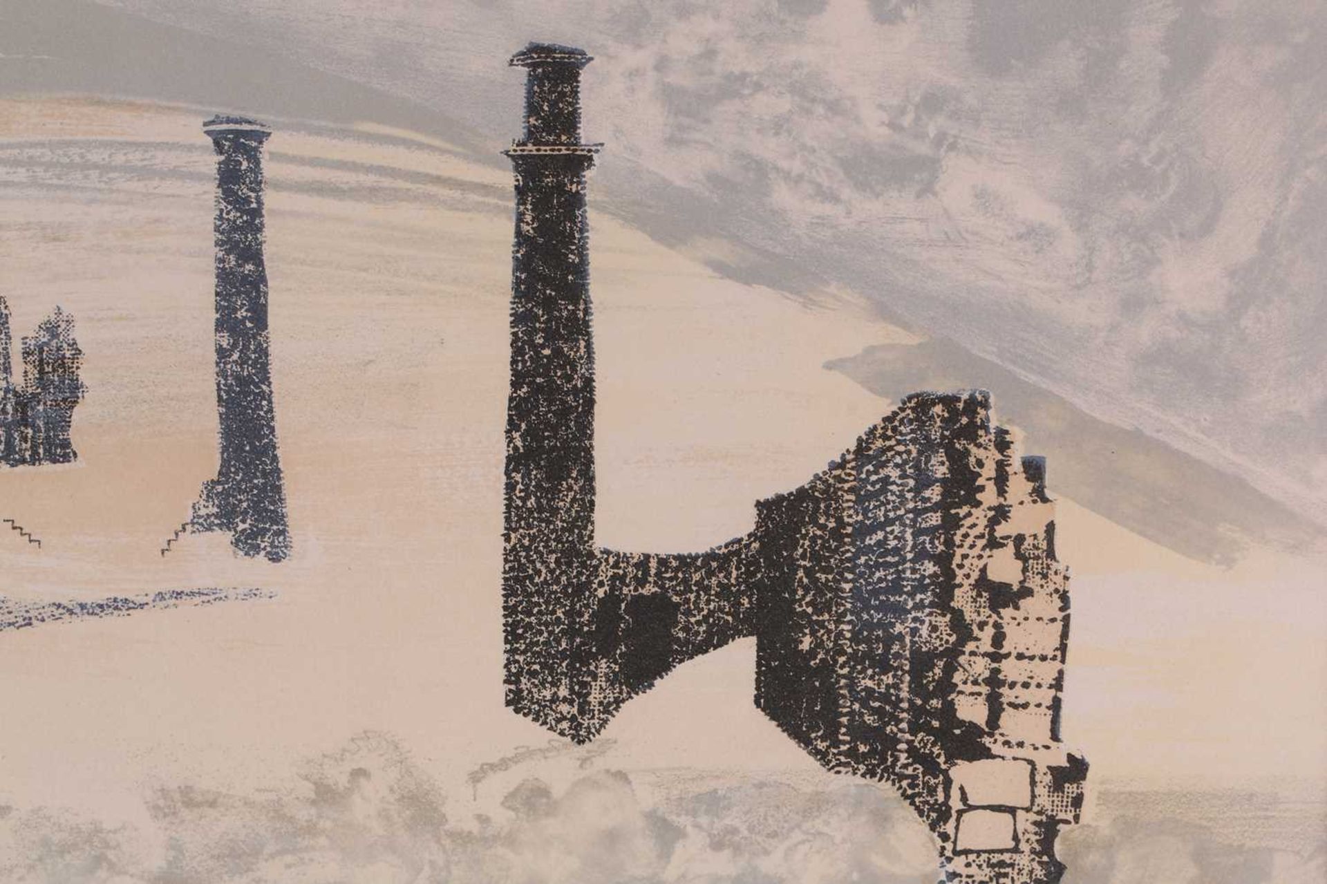 John Humphrey Spender (1910 - 2005), Cornish Tin Mines, signed and dated '71 in pencil, - Image 6 of 17