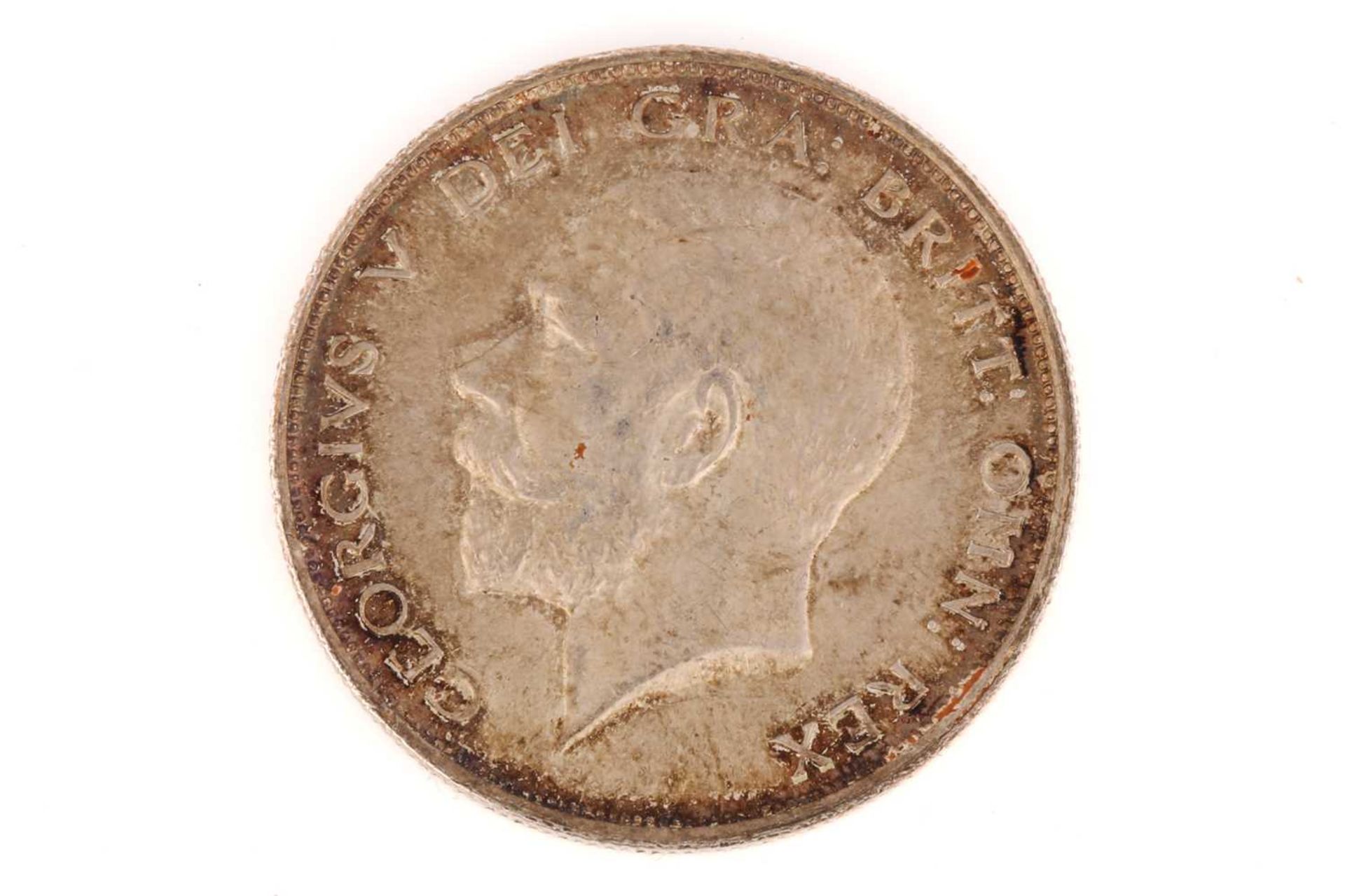 A George V silver proof half crown, 1911, and a Victorian Jubilee head crown, 1889. - Image 6 of 6