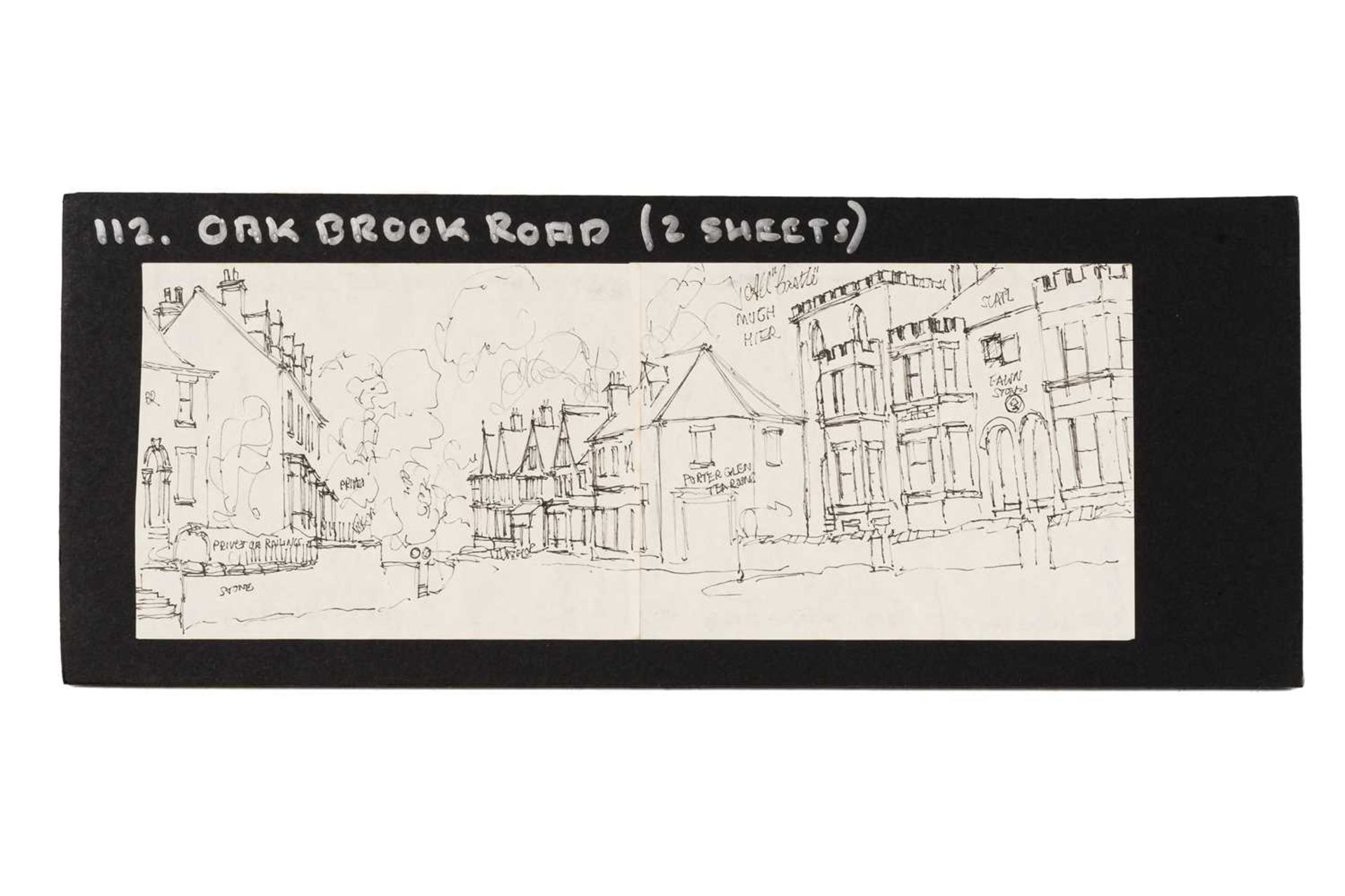 George Cunningham (1924 - 1996), panoramic views of Sheffield streets and the Peak District, en - Image 6 of 37
