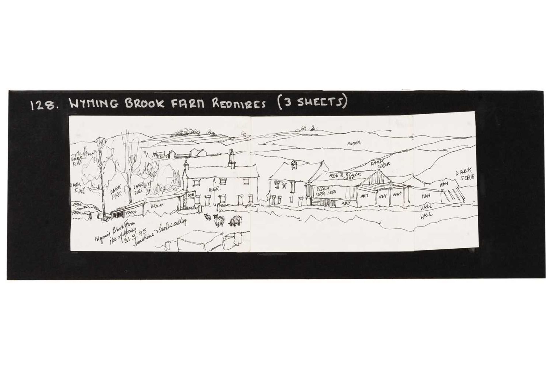 George Cunningham (1924 - 1996), panoramic views of Sheffield streets and the Peak District, en - Image 34 of 37