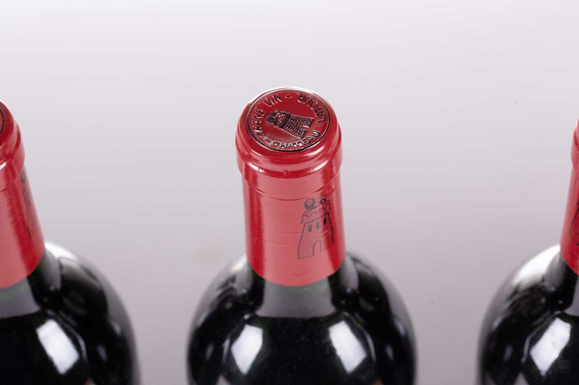 A twelve bottle case of Grand Vin de Chateau Latour, 1988, tissue wrapped bottles, ullage bottom - Image 12 of 21