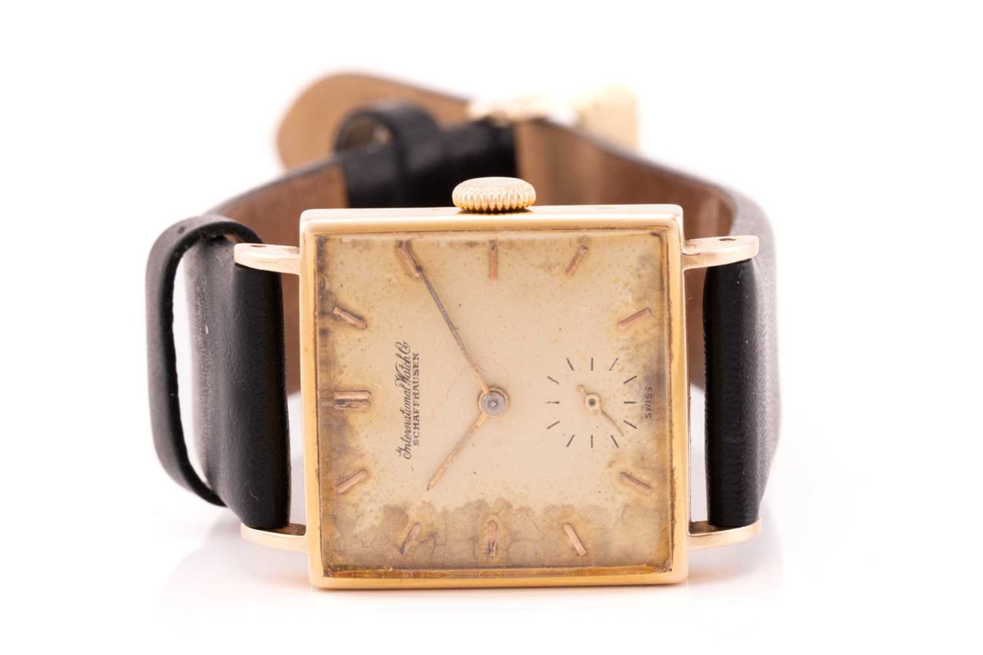 An International Watch Co. IWC wristwatch, featuring a swiss-made hand-wound mechanical movement - Bild 4 aus 12